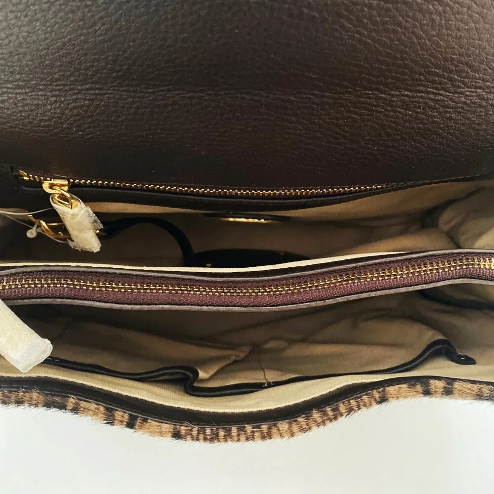 Tory Burch Resin Top Snakeprint Bag